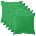 vidaXL Poszewka na poduszkę 6 pcs HEERLEN zielony 40 x 40 cm Poliester