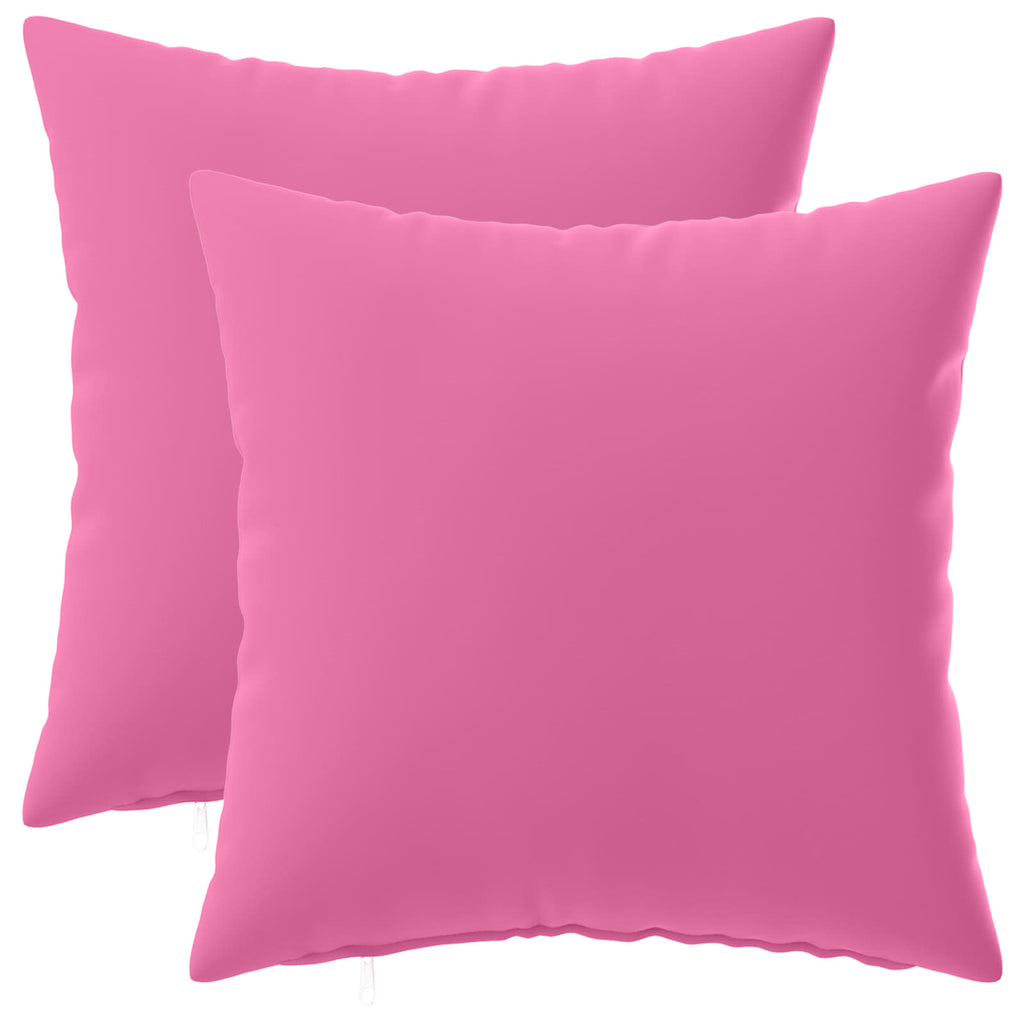 vidaXL Poszewka na poduszkę 2 pcs HEERLEN różowy 40 x 40 cm Poliester