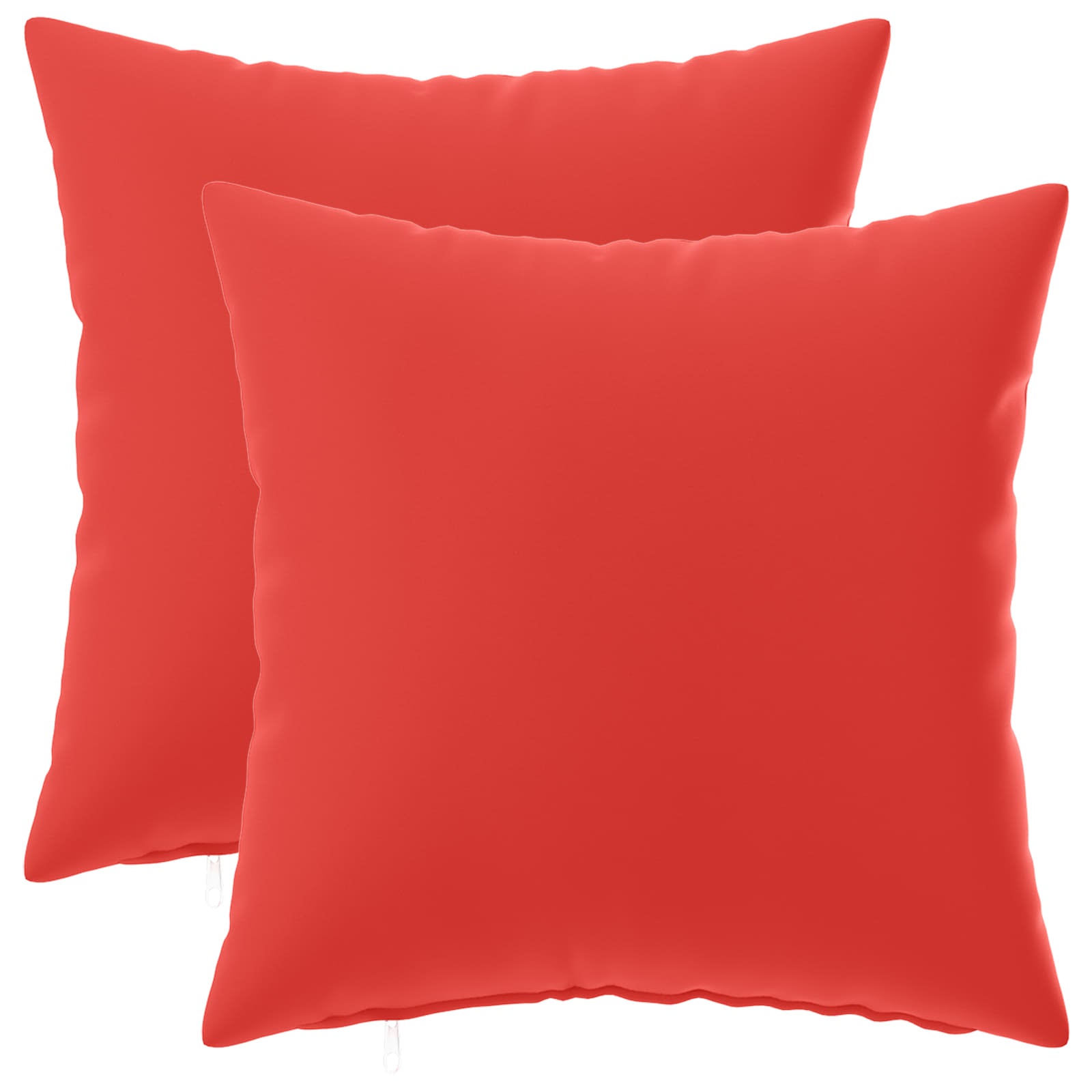 vidaXL Poszewka na poduszkę 2 pcs HEERLEN czerwony 40 x 40 cm