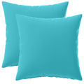 vidaXL Poszewka na poduszkę 2 pcs HEERLEN Turkusowy 40 x 40 cm