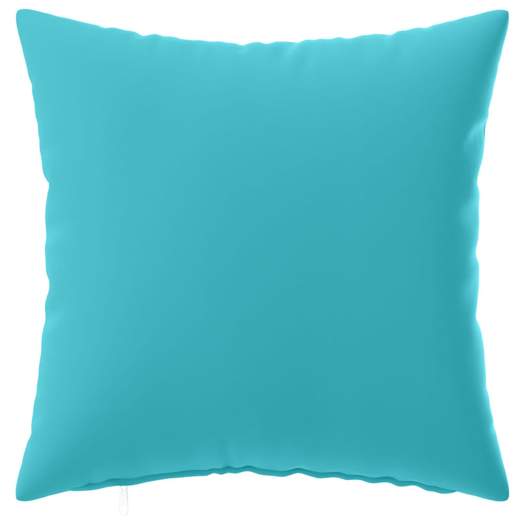 vidaXL Poszewka na poduszkę 6 pcs HEERLEN Turkusowy 40 x 40 cm