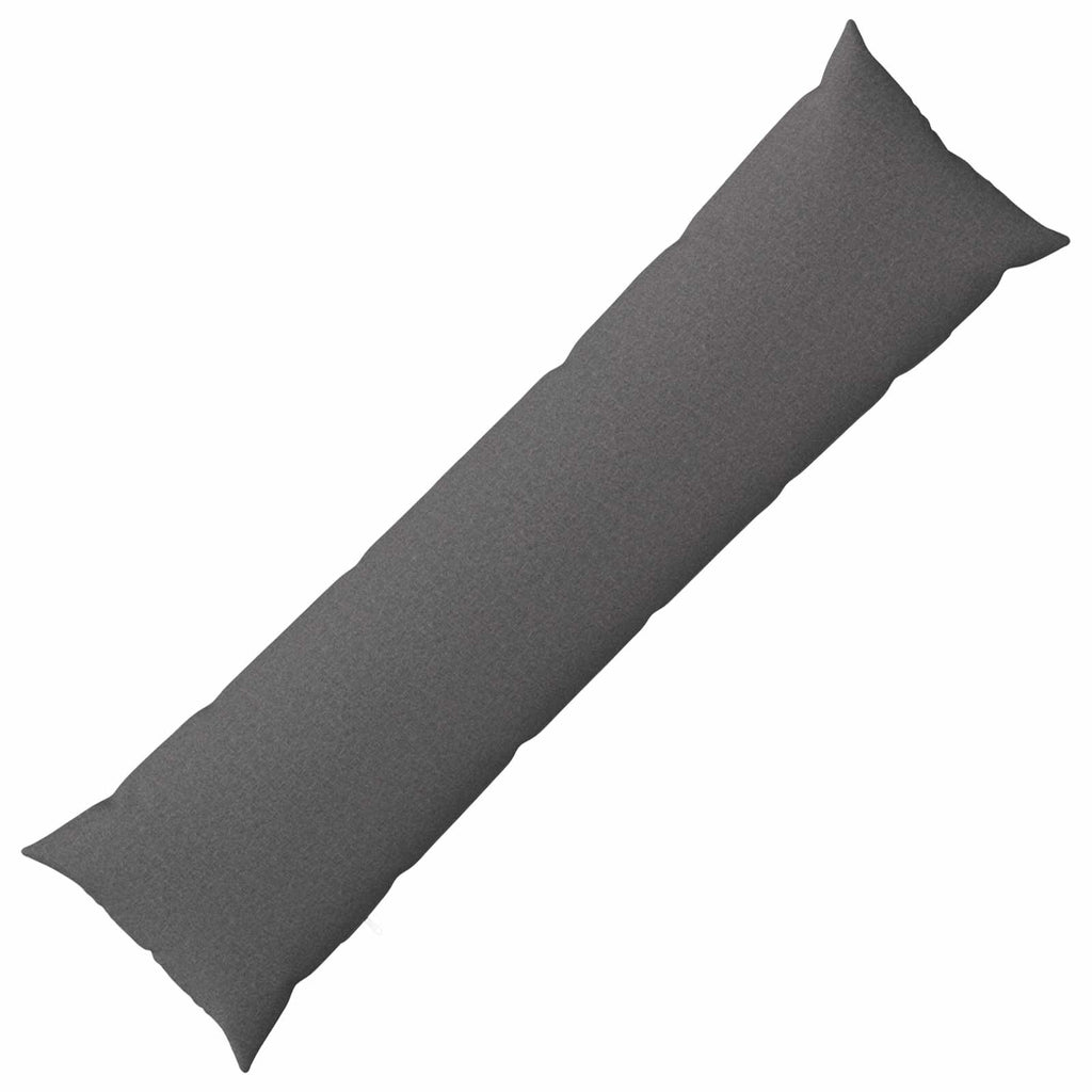 vidaXL Poszewka na poduszkę HEERLEN jasnoszary 40 x 145 cm tkanina