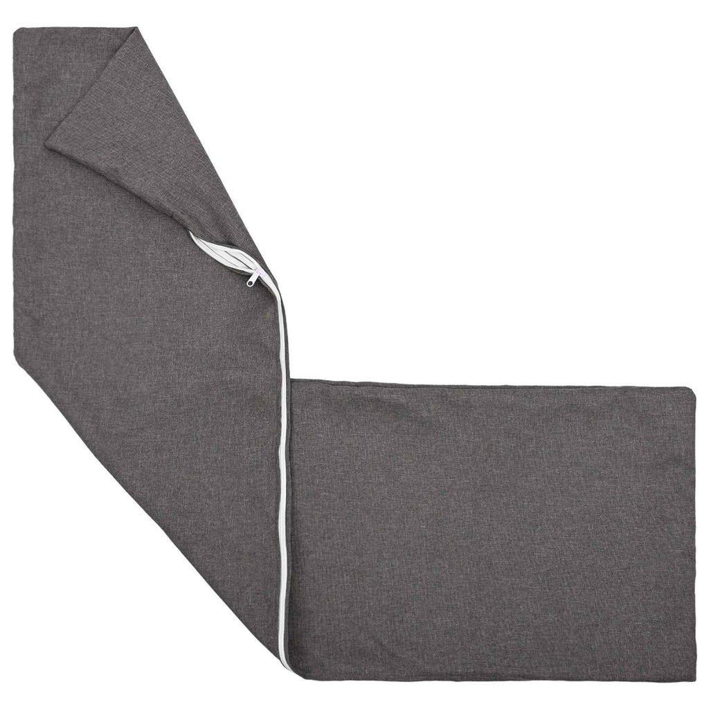 vidaXL Poszewka na poduszkę 2 szt. HEERLEN jasnoszary 40 x 145 cm