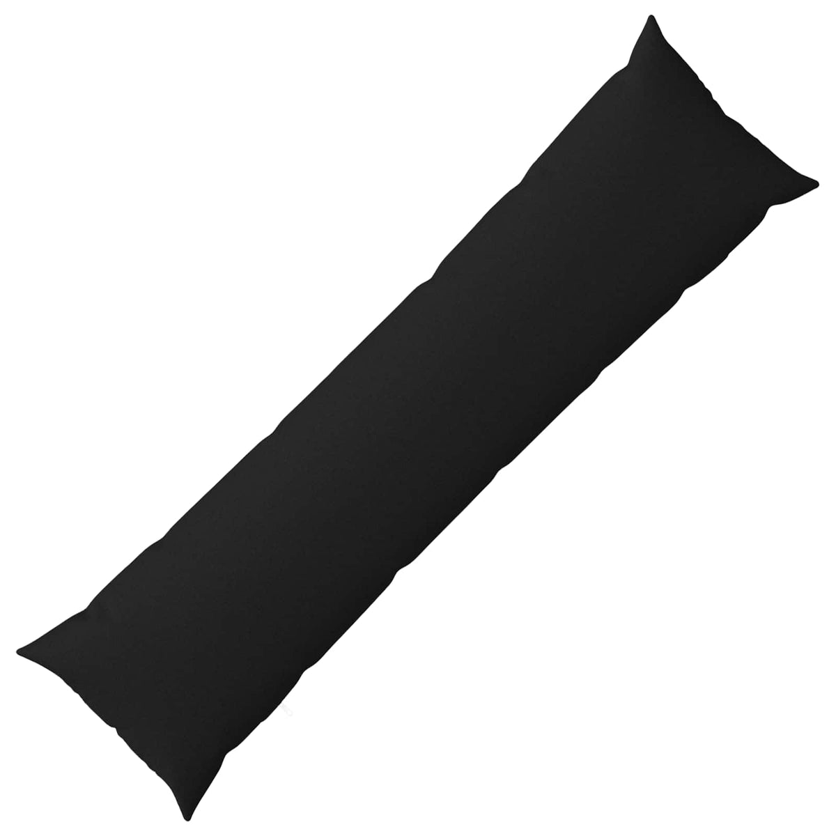 vidaXL Poszewka na poduszkę HEERLEN Czarny 40 x 145 cm tkanina