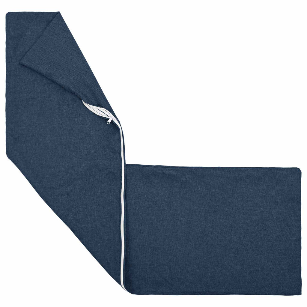 vidaXL Poszewka na poduszkę HEERLEN niebieski 40 x 145 cm tkanina