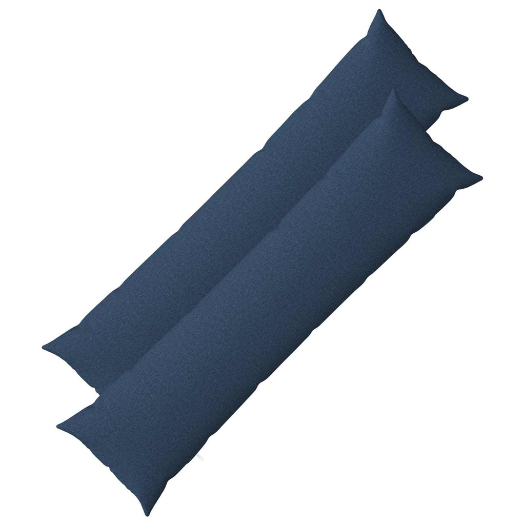 vidaXL Poszewka na poduszkę 2 szt. HEERLEN niebieski 40 x 145 cm