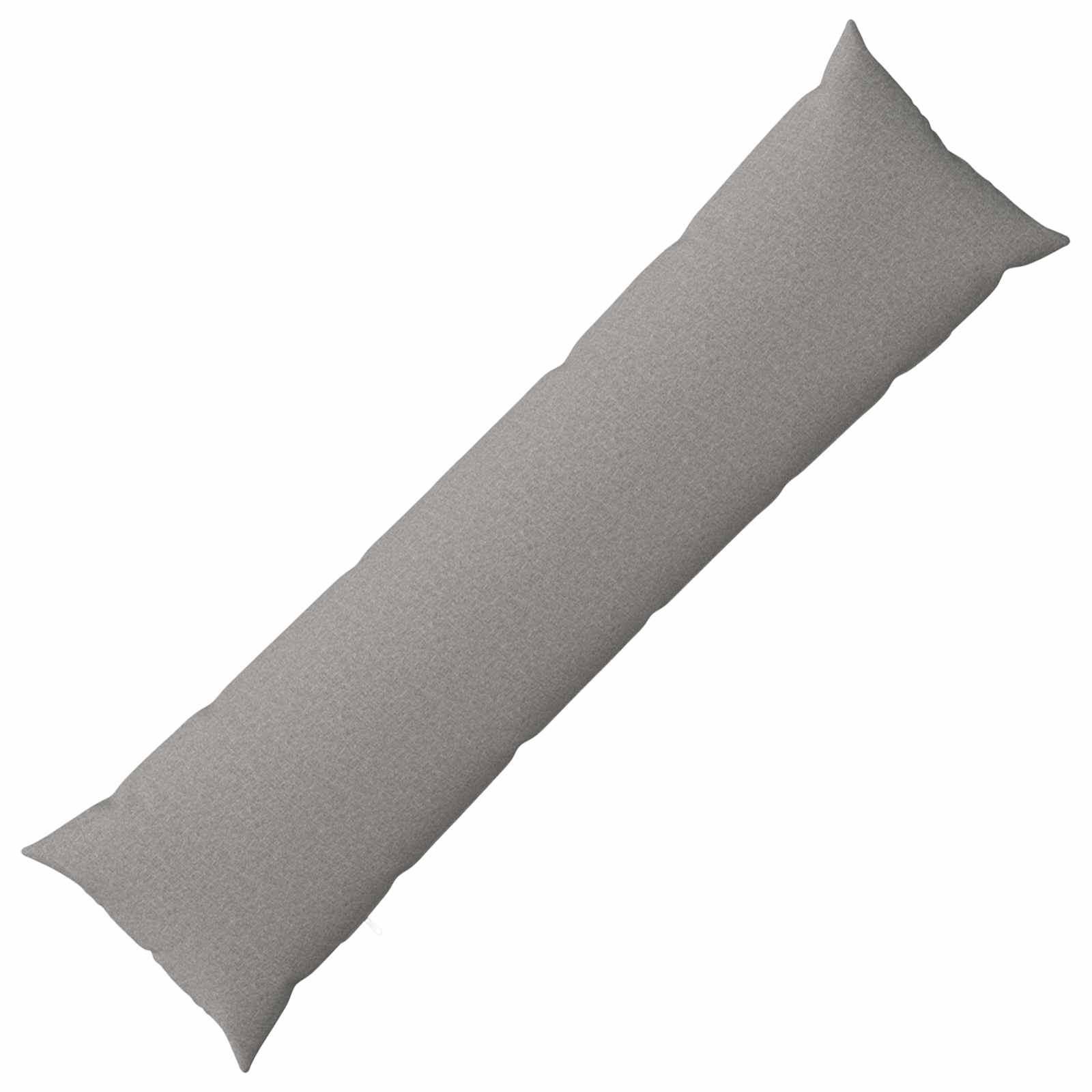 vidaXL Poszewka na poduszkę HEERLEN Szary chmur 40 x 145 cm tkanina