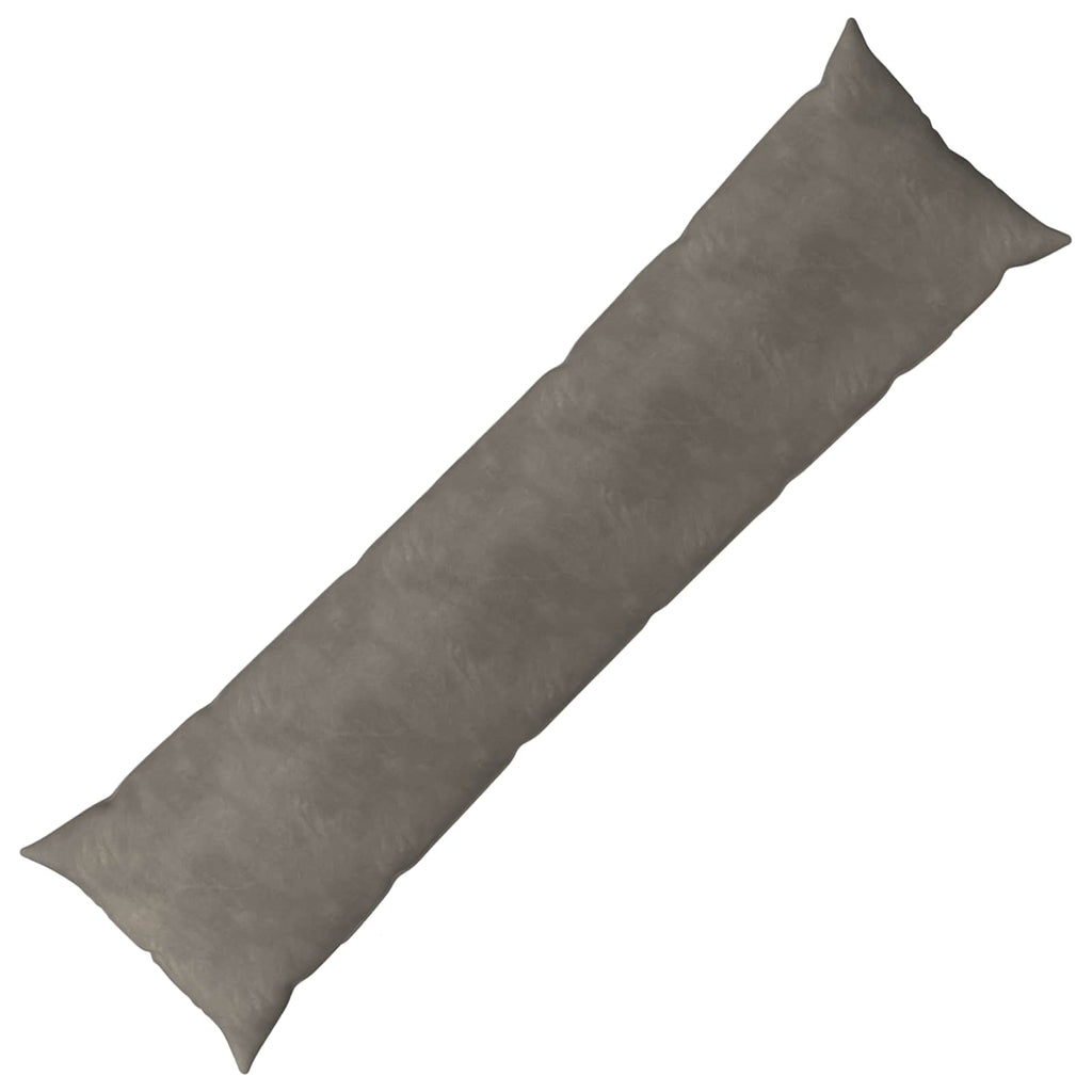 vidaXL Poszewka na poduszkę HEERLEN jasnoszary 40 x 145 cm Welur