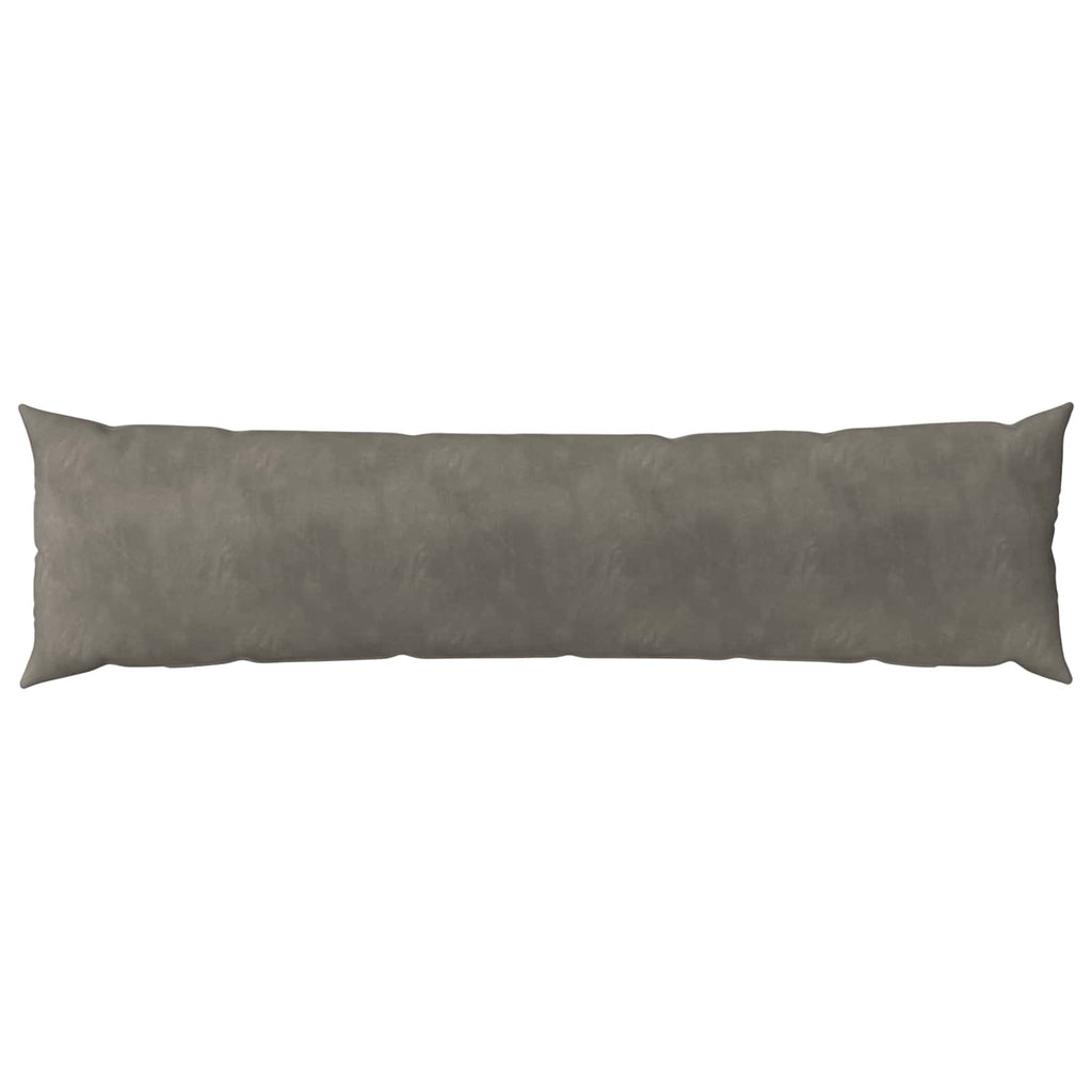 vidaXL Poszewka na poduszkę 2 pcs HEERLEN jasnoszary 40 x 145 cm Welur