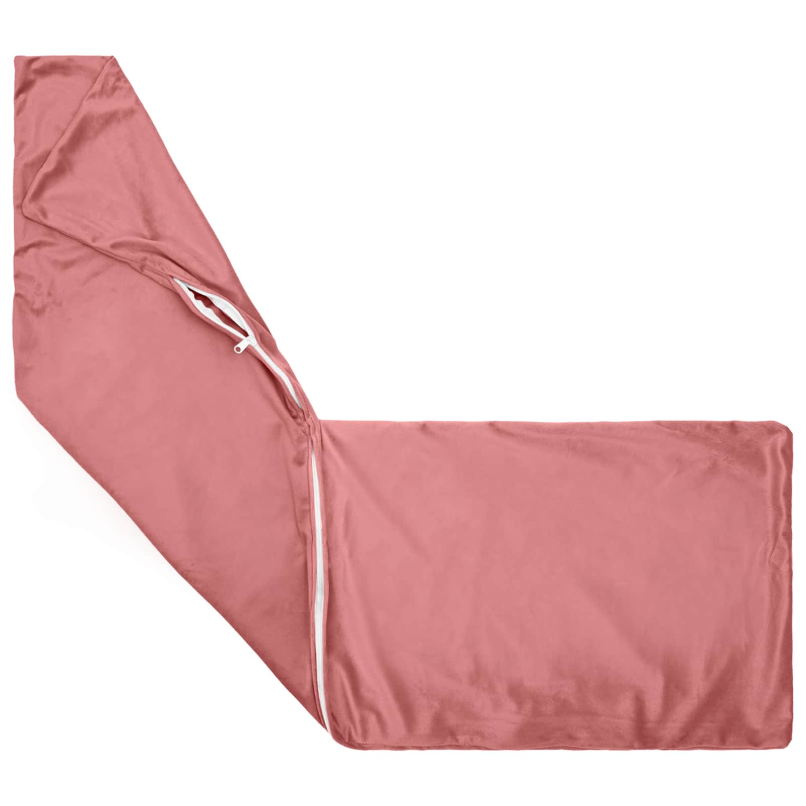 vidaXL Poszewka na poduszkę 2 pcs HEERLEN różowy 40 x 145 cm Welur