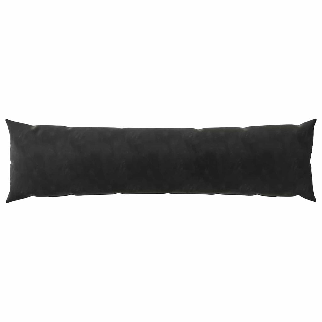 vidaXL Poszewka na poduszkę 2 pcs HEERLEN Czarny 40 x 145 cm Welur