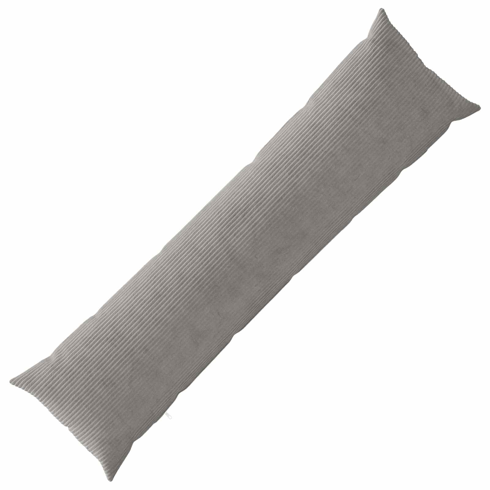 vidaXL Poszewka na poduszkę HEERLEN jasnoszary 40 x 145 cm sztruks