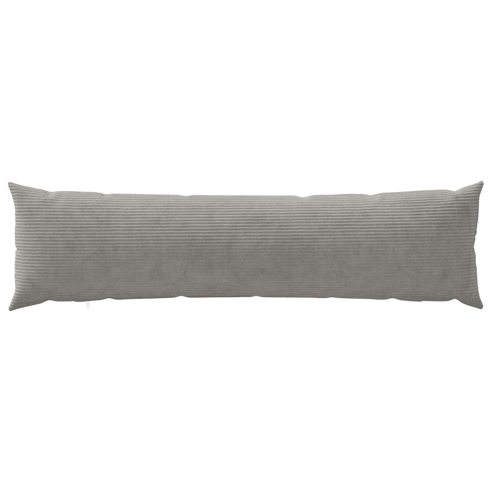 vidaXL Poszewka na poduszkę 2 pcs HEERLEN jasnoszary 40 x 145 cm