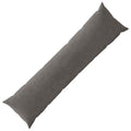 vidaXL Poszewka na poduszkę HEERLEN ciemnoszary 40 x 145 cm sztruks
