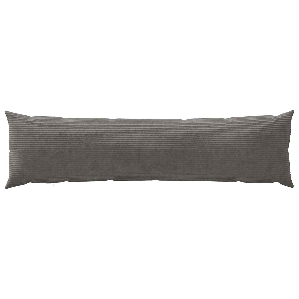 vidaXL Poszewka na poduszkę HEERLEN ciemnoszary 40 x 145 cm sztruks