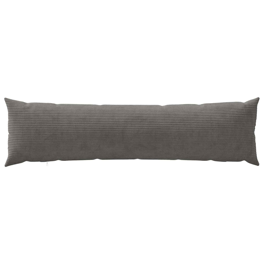 vidaXL Poszewka na poduszkę 2 pcs HEERLEN ciemnoszary 40 x 145 cm