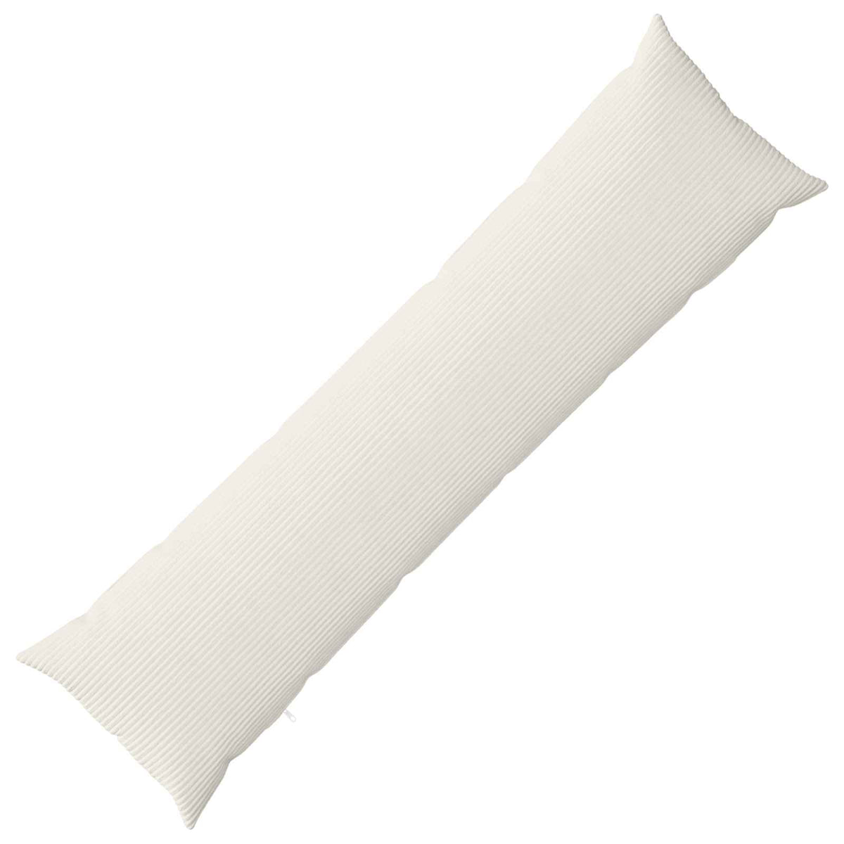 vidaXL Poszewka na poduszkę HEERLEN kremowy 40 x 145 cm sztruks
