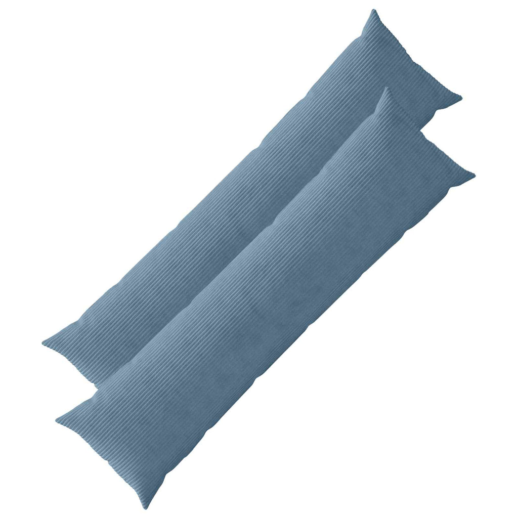 vidaXL Poszewka na poduszkę 2 pcs HEERLEN niebieski 40 x 145 cm