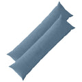 vidaXL Poszewka na poduszkę 2 pcs HEERLEN niebieski 40 x 145 cm