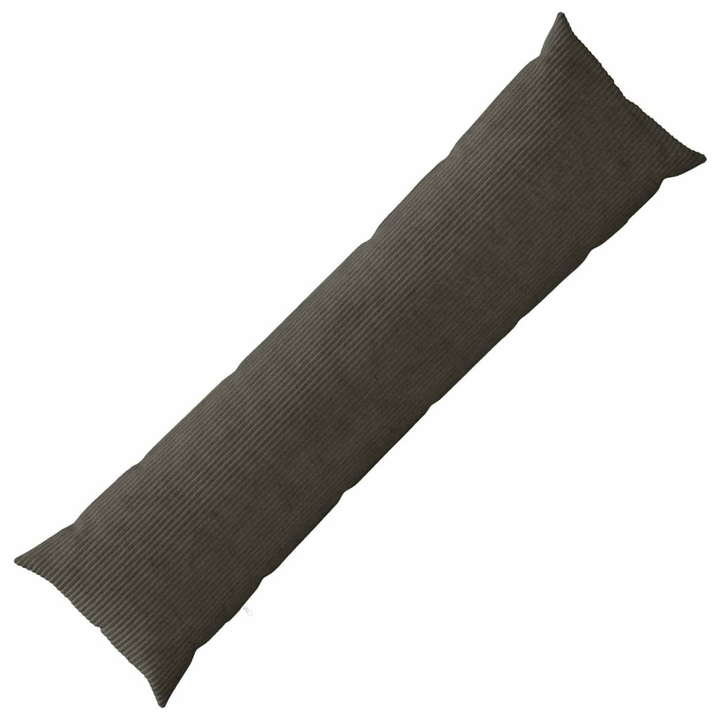 vidaXL Poszewka na poduszkę HEERLEN antracytowy 40 x 145 cm sztruks