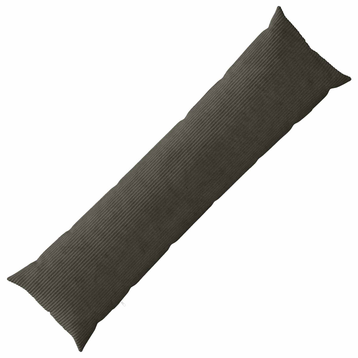vidaXL Poszewka na poduszkę HEERLEN antracytowy 40 x 145 cm sztruks