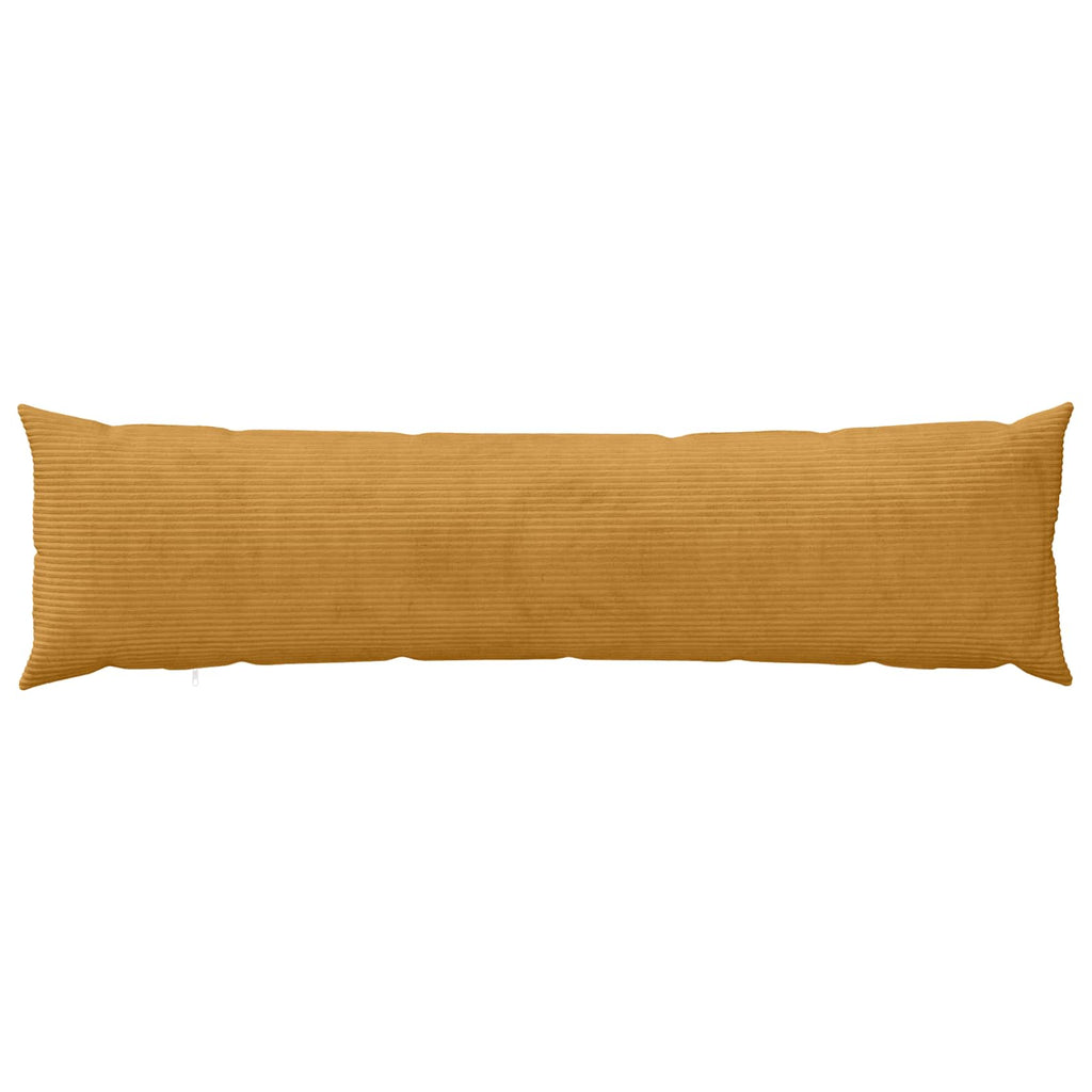 vidaXL Poszewka na poduszkę 2 pcs HEERLEN żółty 40 x 145 cm sztruks