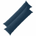 vidaXL Poszewka na poduszkę 2 pcs HEERLEN Granatowy 40 x 145 cm