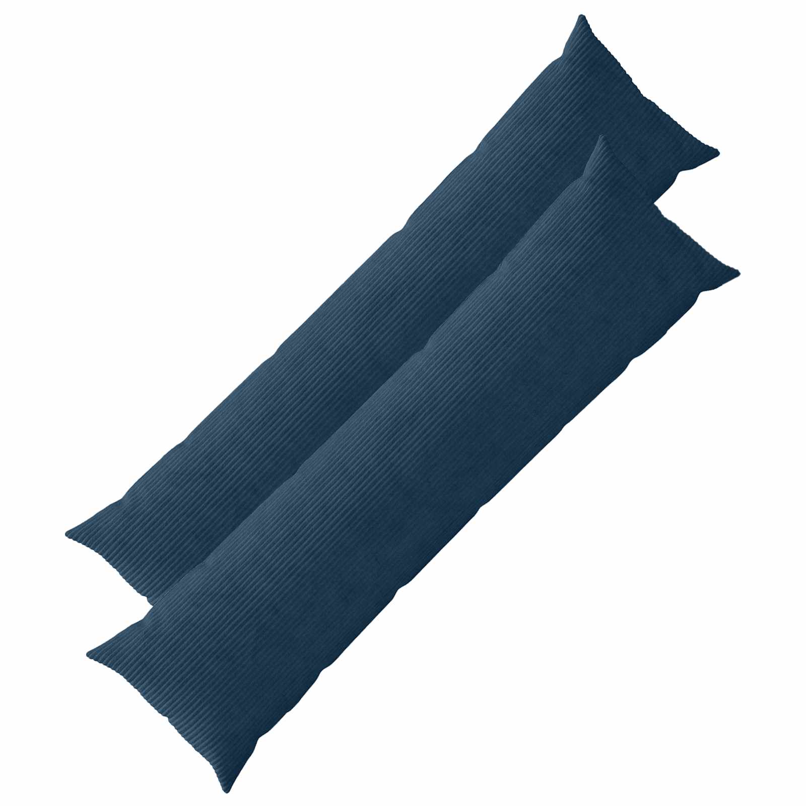 vidaXL Poszewka na poduszkę 2 pcs HEERLEN Granatowy 40 x 145 cm
