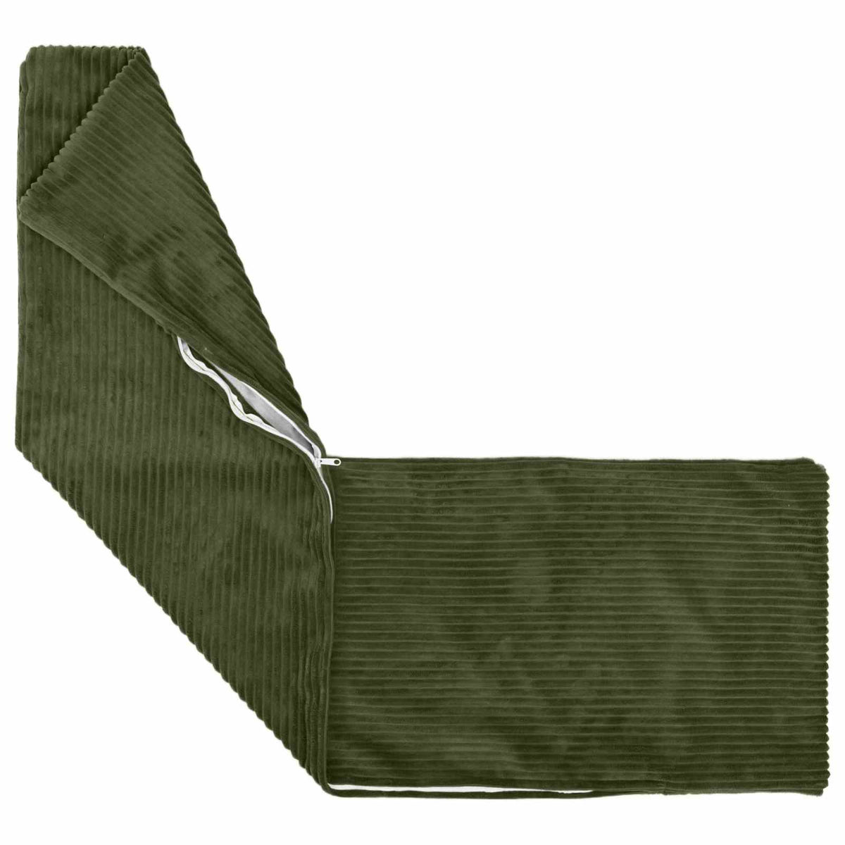 vidaXL Poszewka na poduszkę HEERLEN zielony 40 x 145 cm sztruks