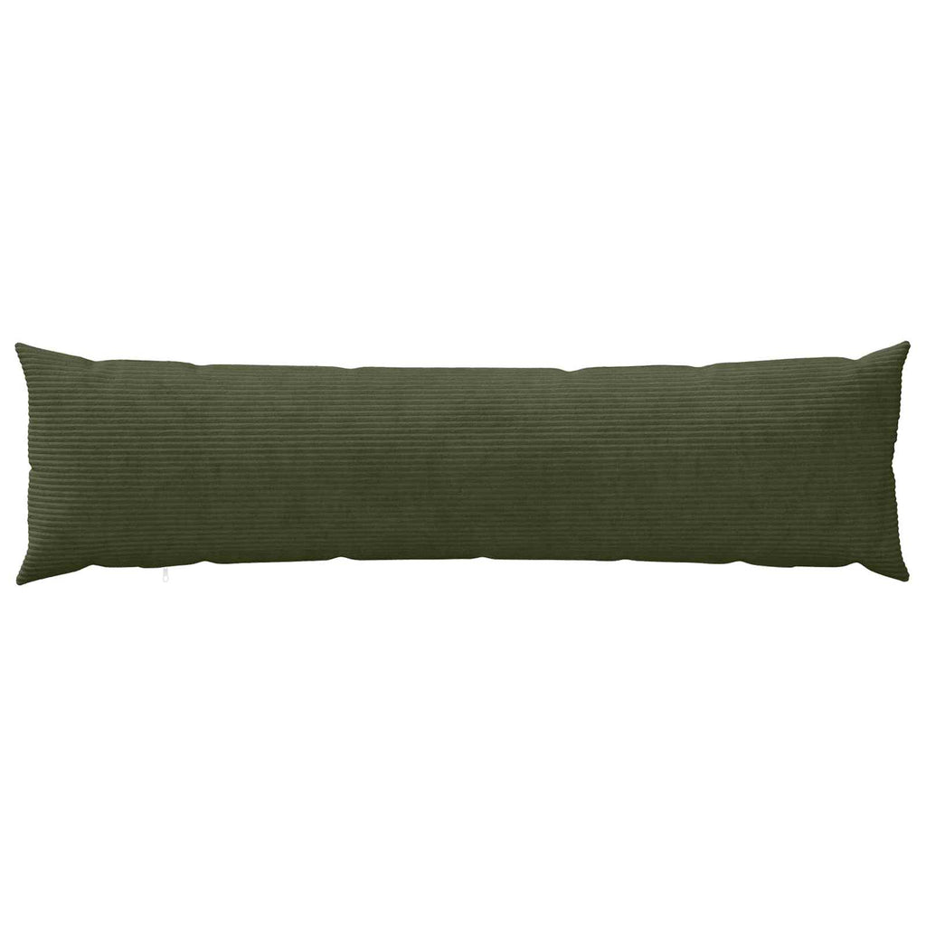 vidaXL Poszewka na poduszkę HEERLEN zielony 40 x 145 cm sztruks