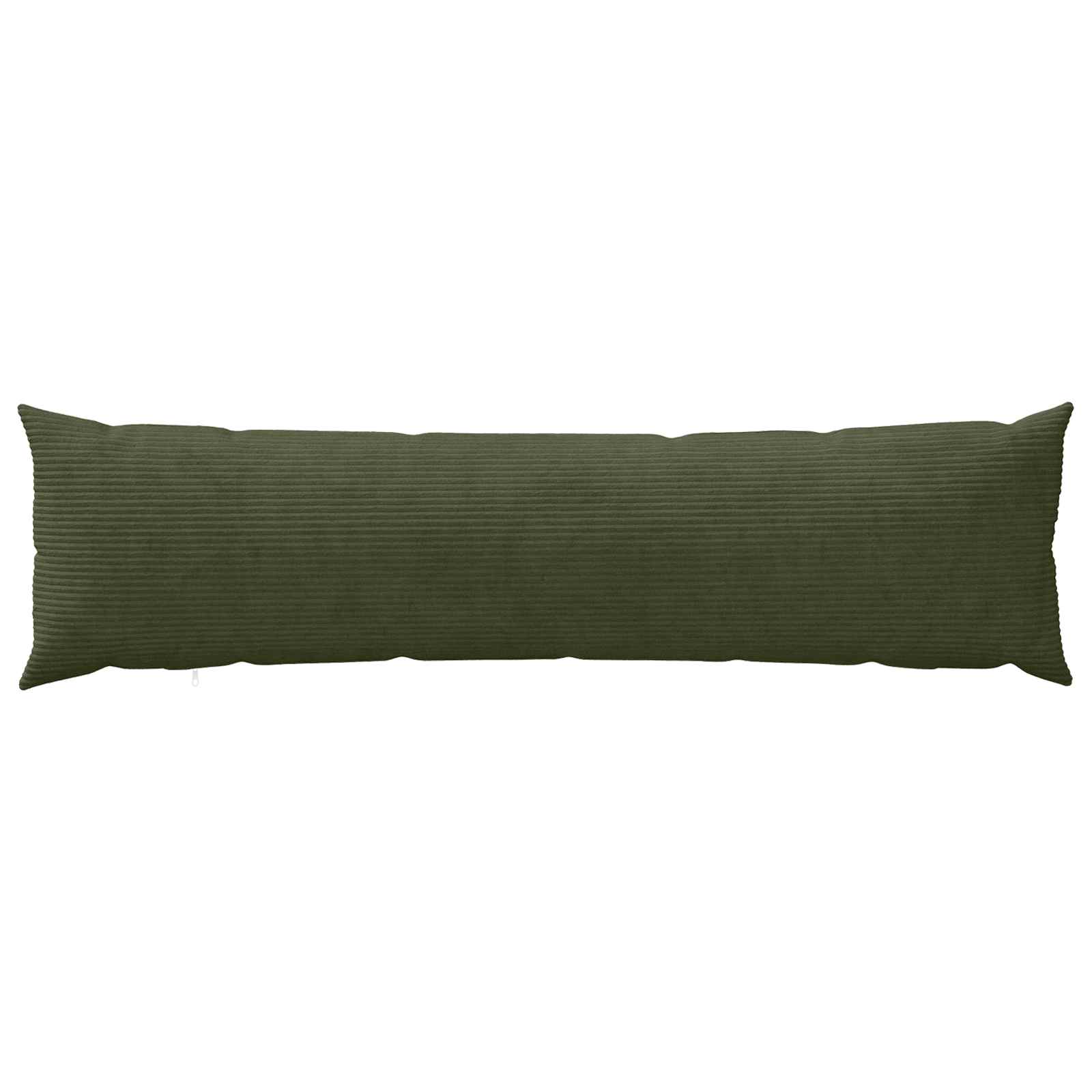 vidaXL Poszewka na poduszkę 2 pcs HEERLEN zielony 40 x 145 cm sztruks