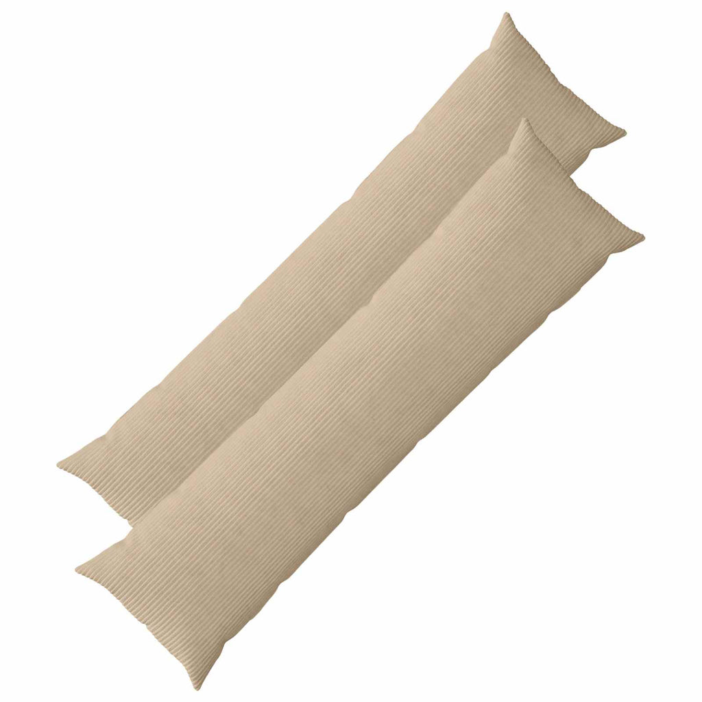 vidaXL Poszewka na poduszkę 2 pcs HEERLEN Ciemnoszary 40 x 145 cm