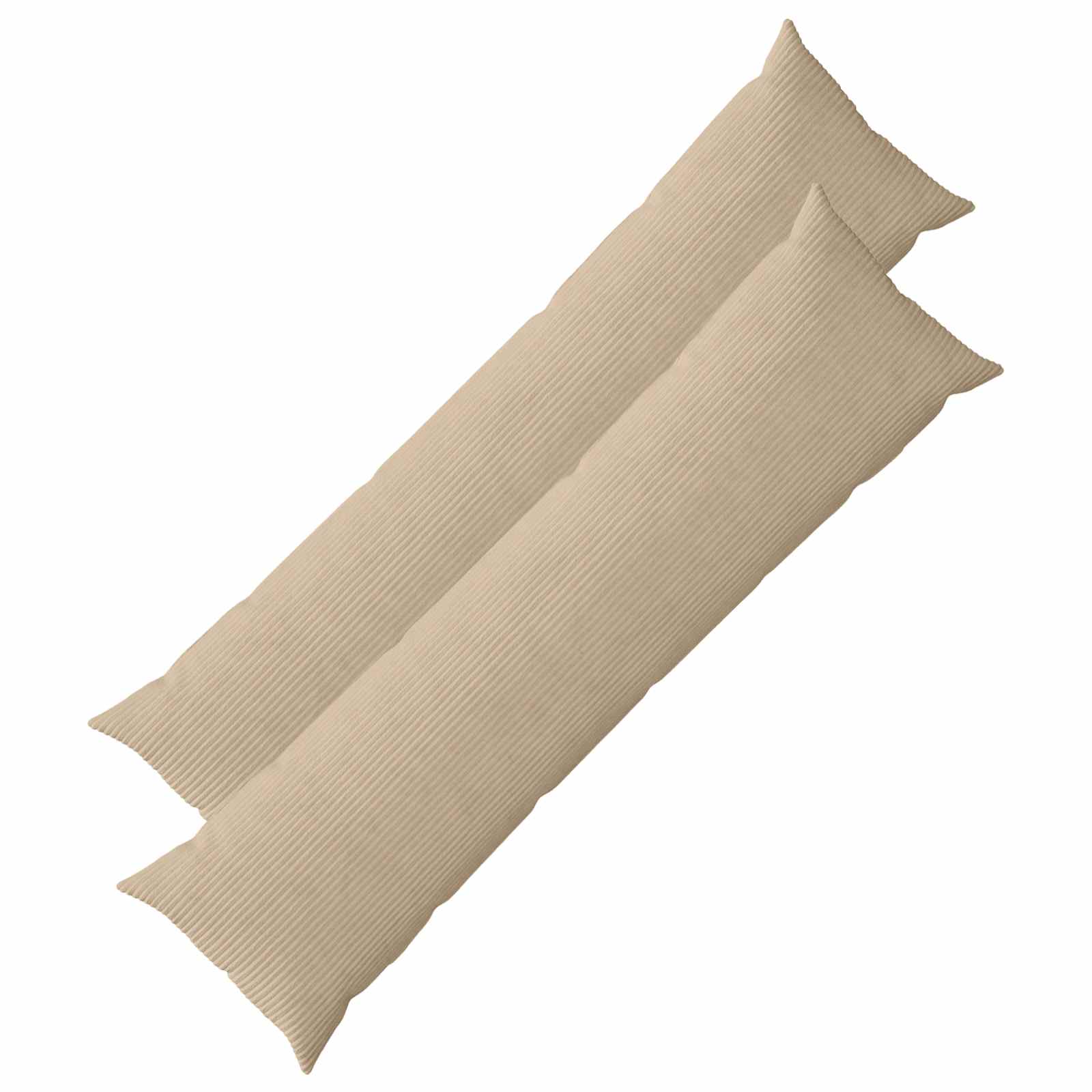 vidaXL Poszewka na poduszkę 2 pcs HEERLEN Ciemnoszary 40 x 145 cm