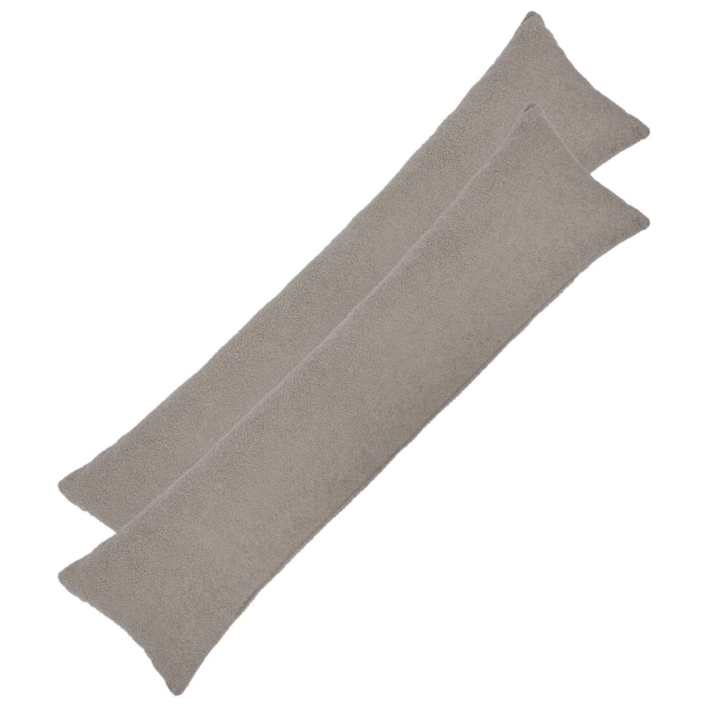 vidaXL Poszewka na poduszkę 2 pcs HEERLEN jasnoszary 40 x 145 cm