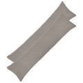 vidaXL Poszewka na poduszkę 2 pcs HEERLEN jasnoszary 40 x 145 cm