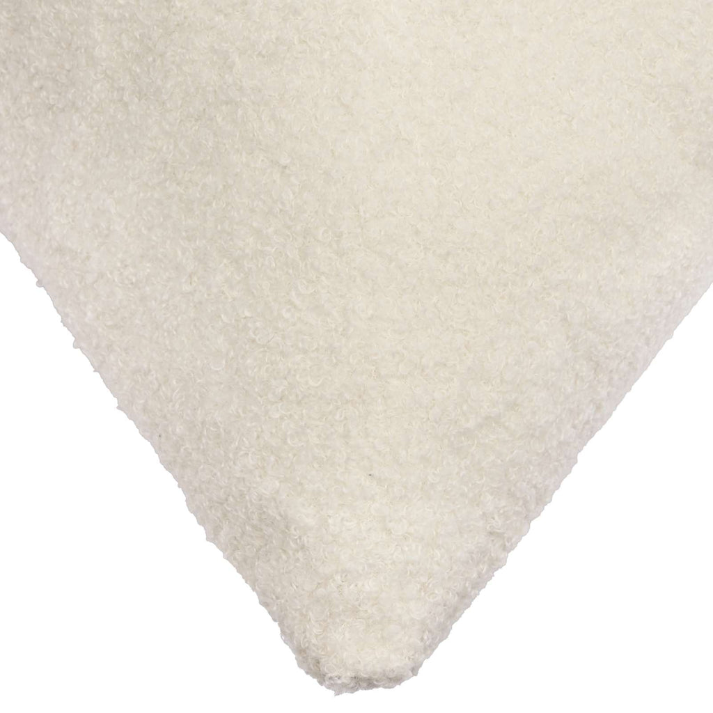 vidaXL Poszewka na poduszkę 2 pcs HEERLEN kremowy 40 x 145 cm Bouclé
