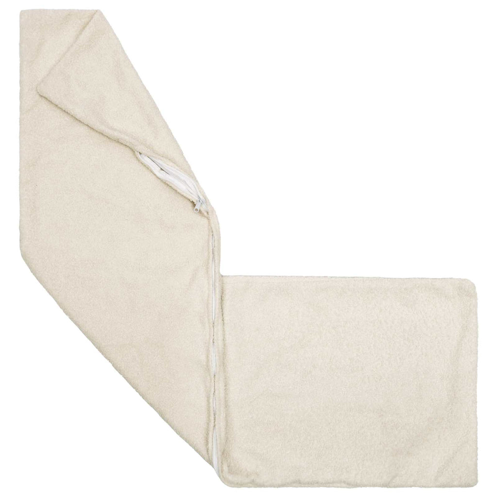 vidaXL Poszewka na poduszkę 2 pcs HEERLEN kremowy 40 x 145 cm Bouclé