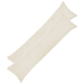 vidaXL Poszewka na poduszkę 2 pcs HEERLEN kremowy 40 x 145 cm Bouclé