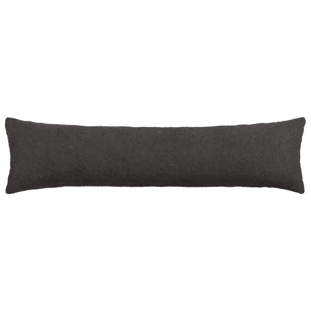 vidaXL Poszewka na poduszkę HEERLEN ciemnoszary 40 x 145 cm Bouclé