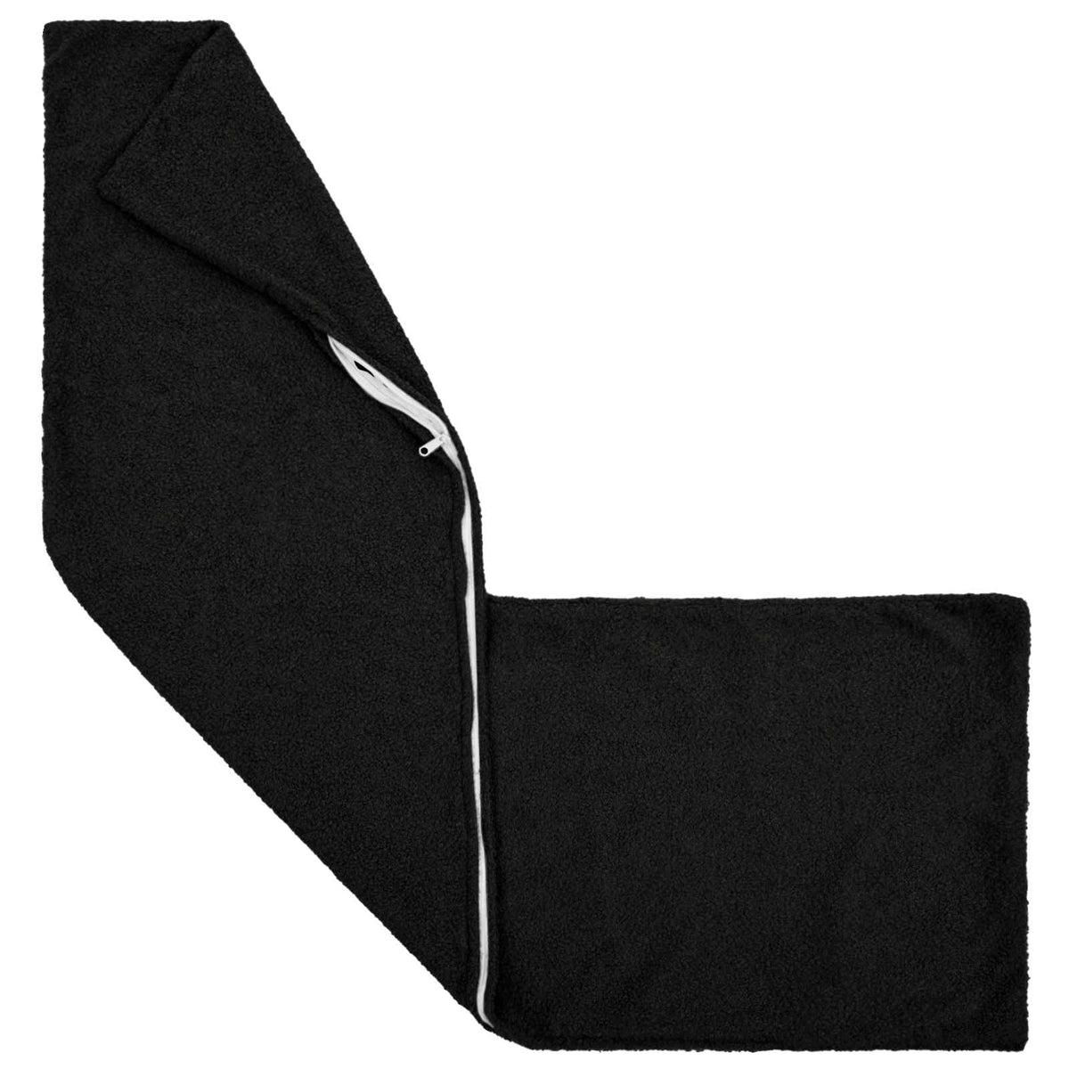 vidaXL Poszewka na poduszkę HEERLEN Czarny 40 x 145 cm Bouclé