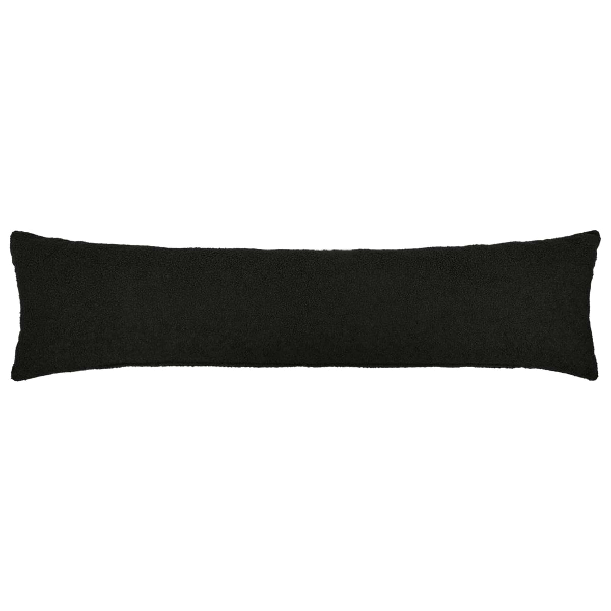 vidaXL Poszewka na poduszkę HEERLEN Czarny 40 x 145 cm Bouclé