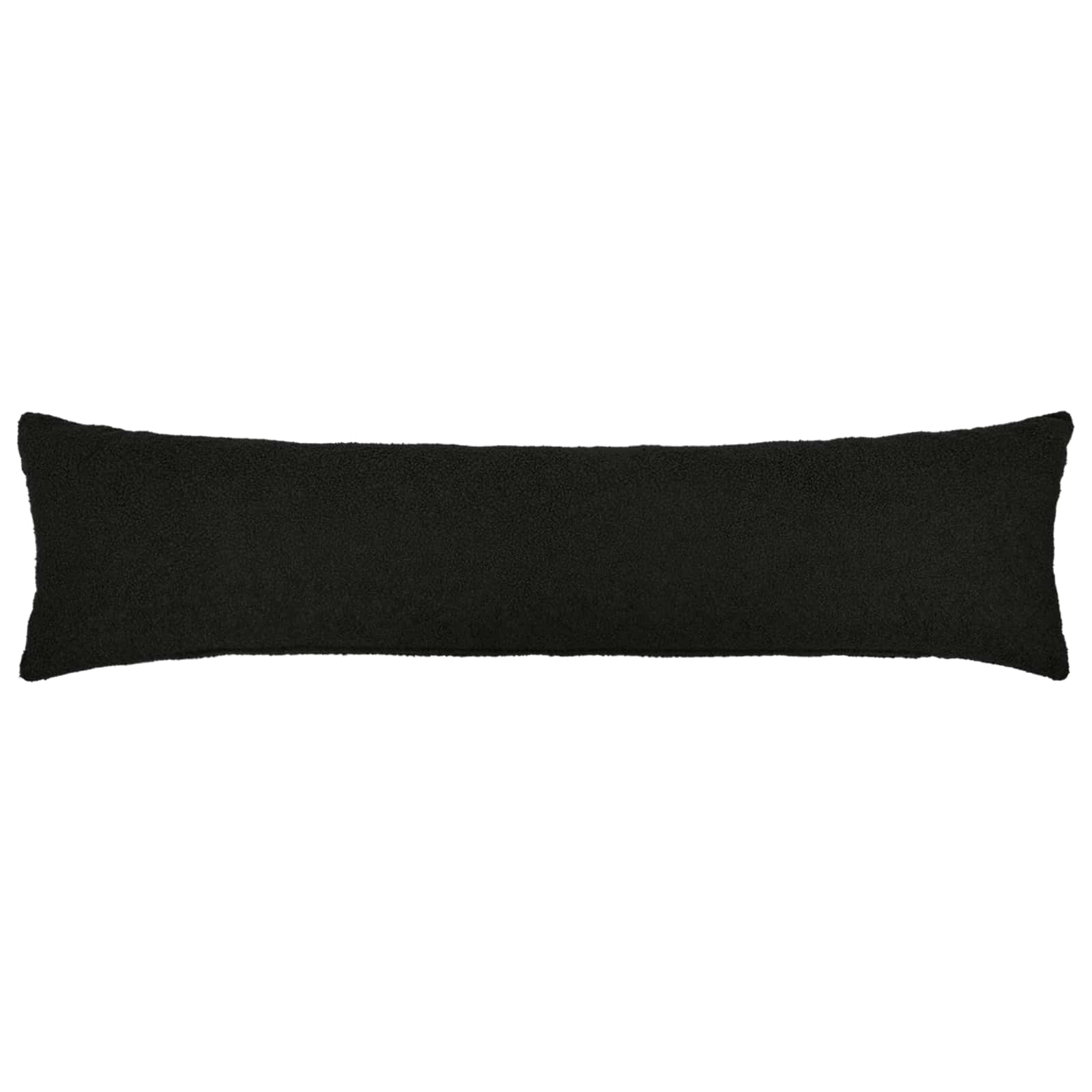 vidaXL Poszewka na poduszkę 2 pcs HEERLEN Czarny 40 x 145 cm Bouclé