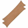 vidaXL Poszewka na poduszkę 2 pcs HEERLEN Beżowy 40 x 145 cm Bouclé