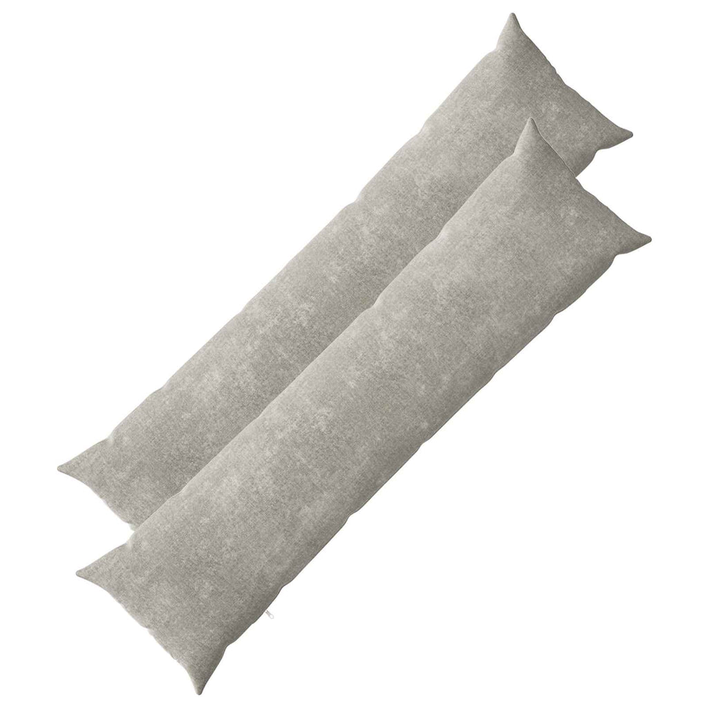 vidaXL Poszewka na poduszkę 2 pcs HEERLEN jasnoszary 40 x 145 cm