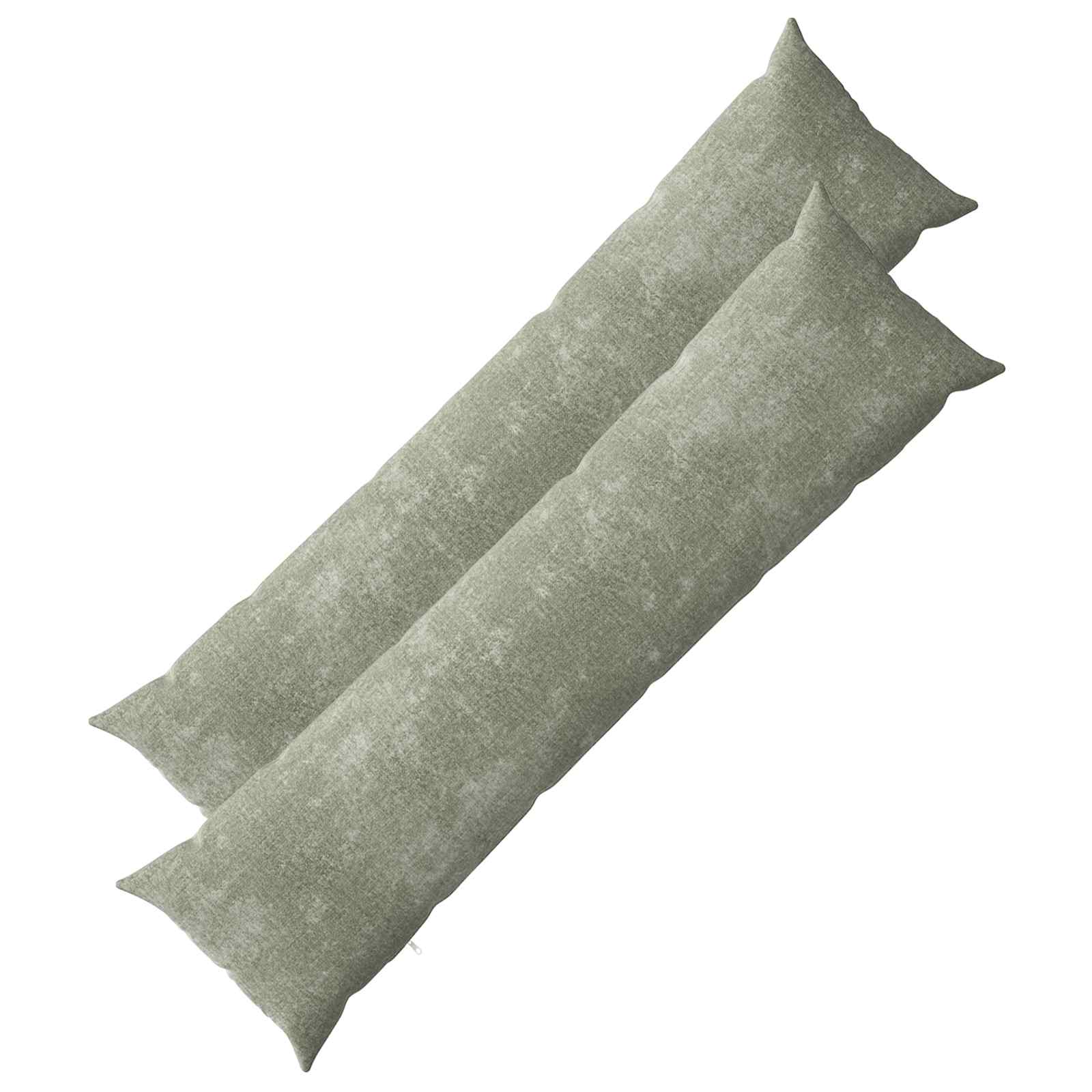 vidaXL Poszewka na poduszkę 2 pcs HEERLEN zielony 40 x 145 cm