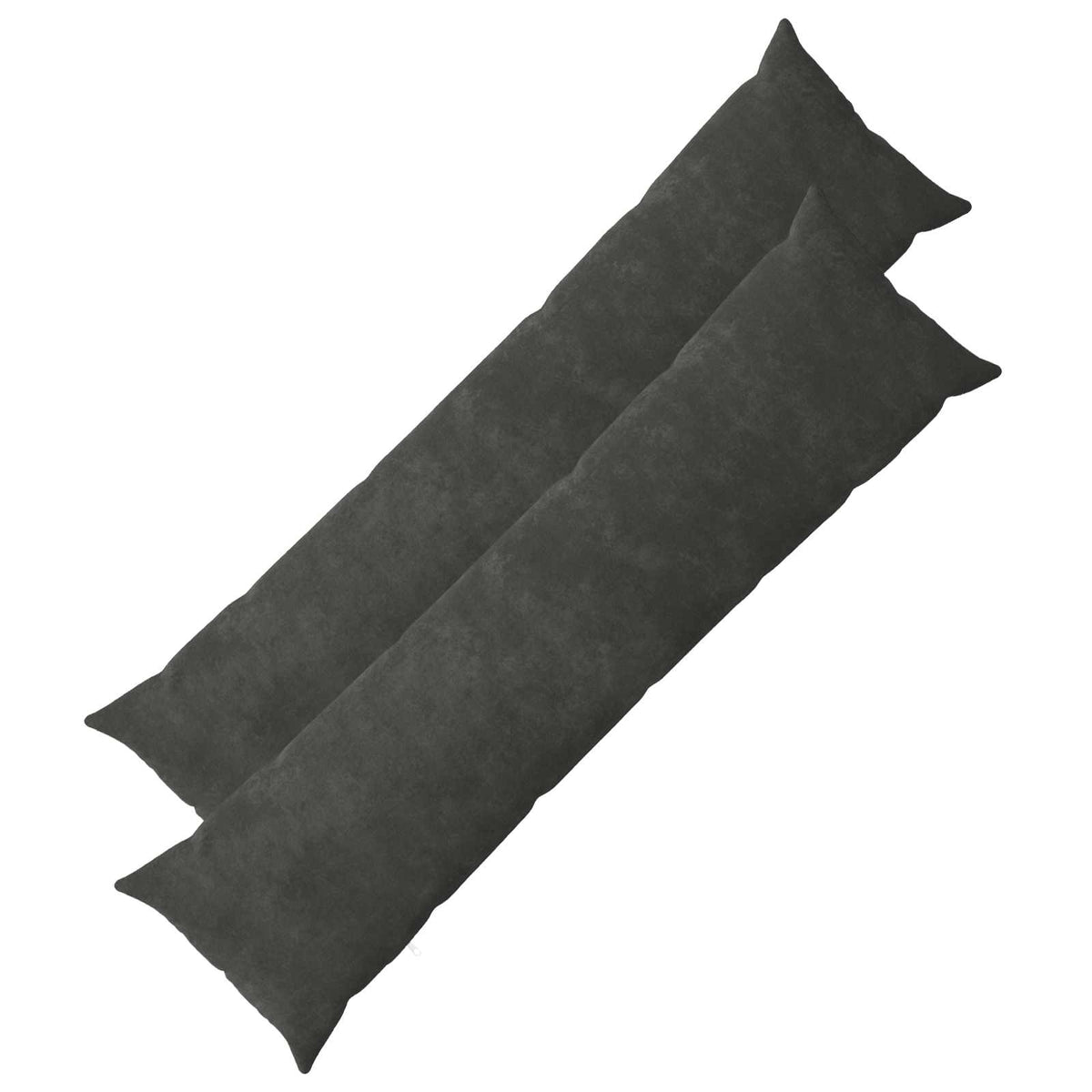 vidaXL Poszewka na poduszkę 2 pcs HEERLEN antracytowy 40 x 145 cm