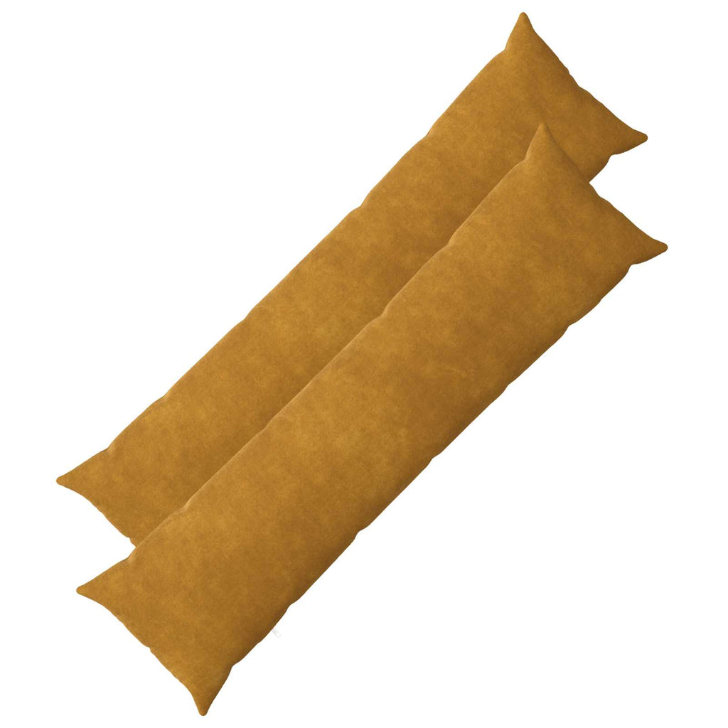vidaXL Poszewka na poduszkę 2 pcs HEERLEN żółty 40 x 145 cm