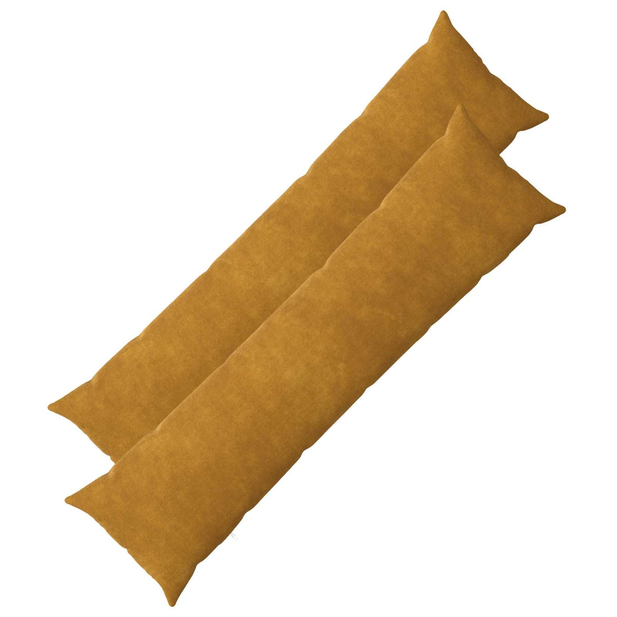 vidaXL Poszewka na poduszkę 2 pcs HEERLEN żółty 40 x 145 cm