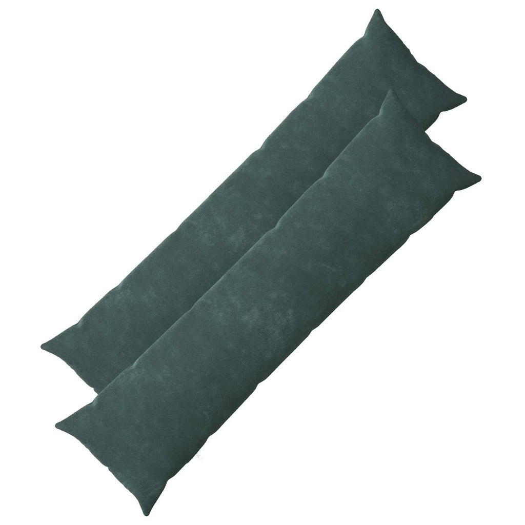vidaXL Poszewka na poduszkę 2 pcs HEERLEN Niebieski morski 40 x 145 cm