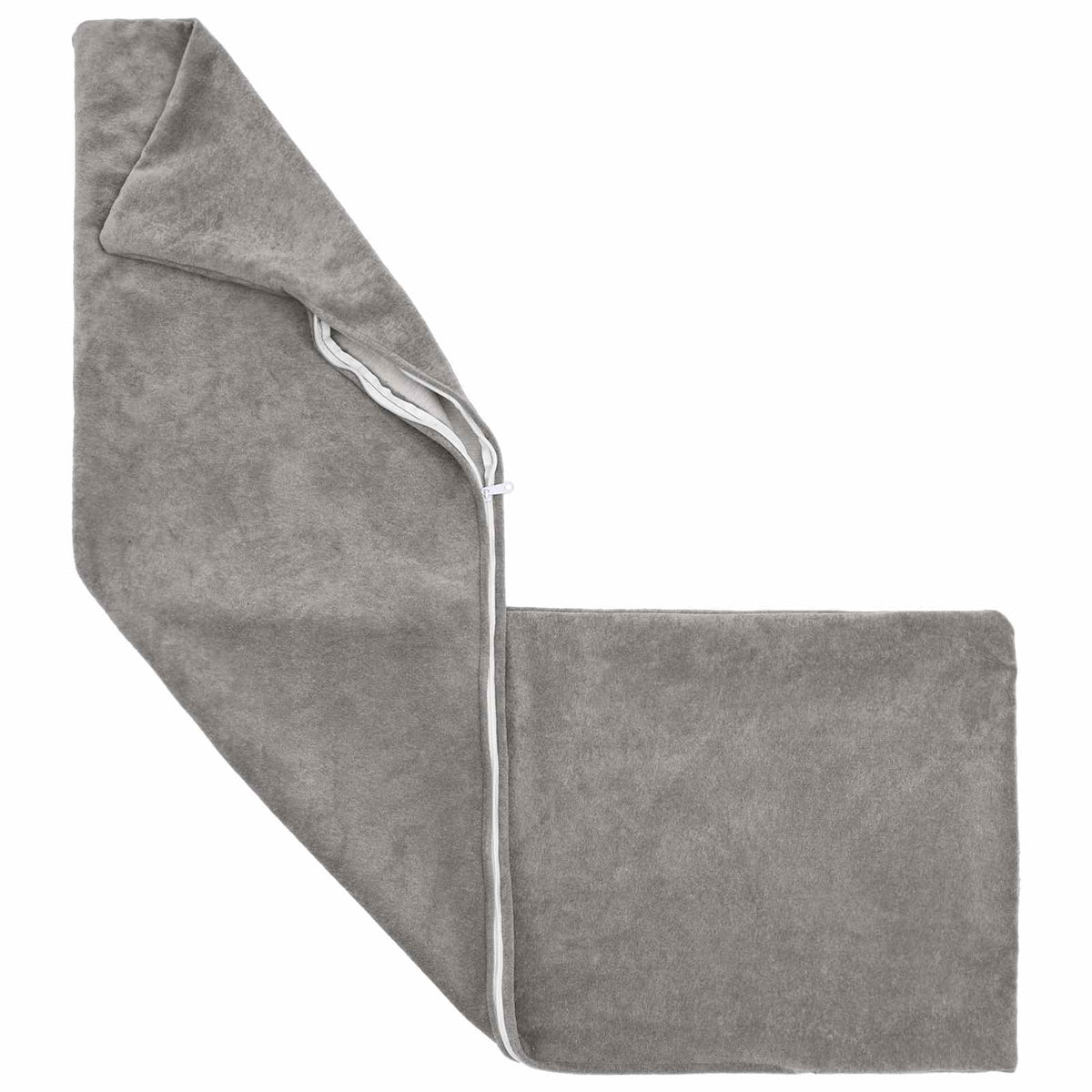 vidaXL Poszewka na poduszkę 2 pcs HEERLEN jasnoszary 40 x 145 cm